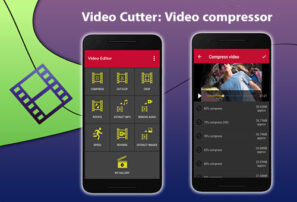 ویرایش ویدئو با اپلیکیشن Video Cutter: Video compressor 1.3 ویرایش ویدئو با اپلیکیشن Video Cutter: Video compressor 1.3
